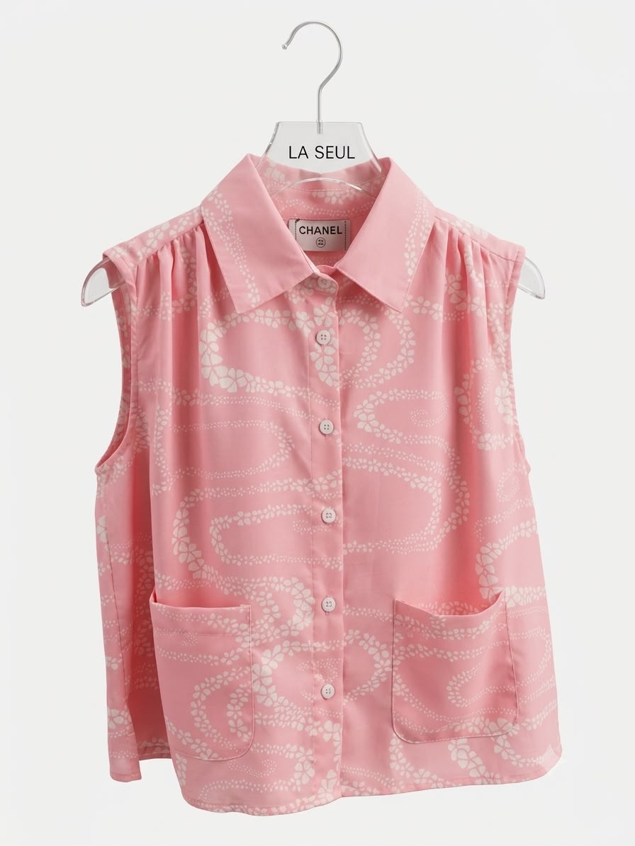 Chemise cut Chanel pink