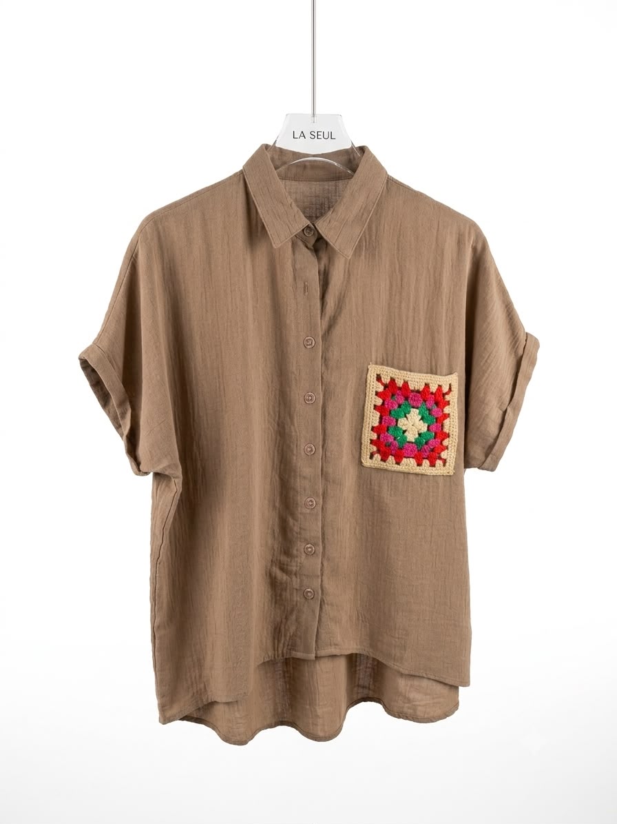 shirt top show beige