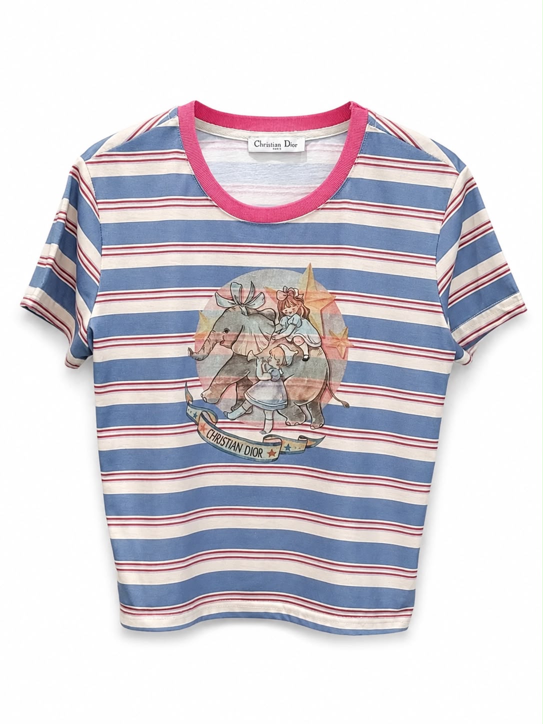 T-shirt dior multi color