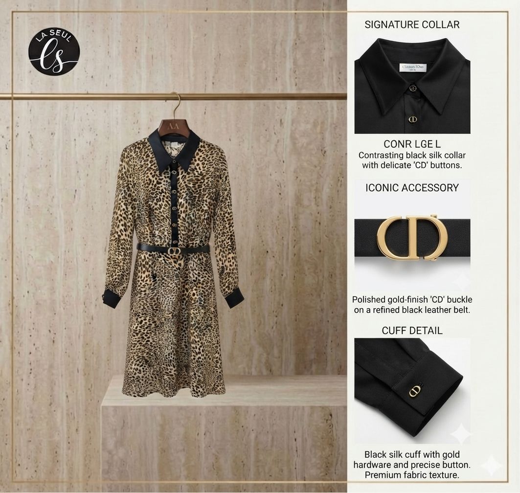 Dress C&D Leopard Print