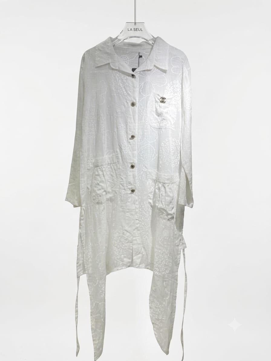 short Dress white Chanel