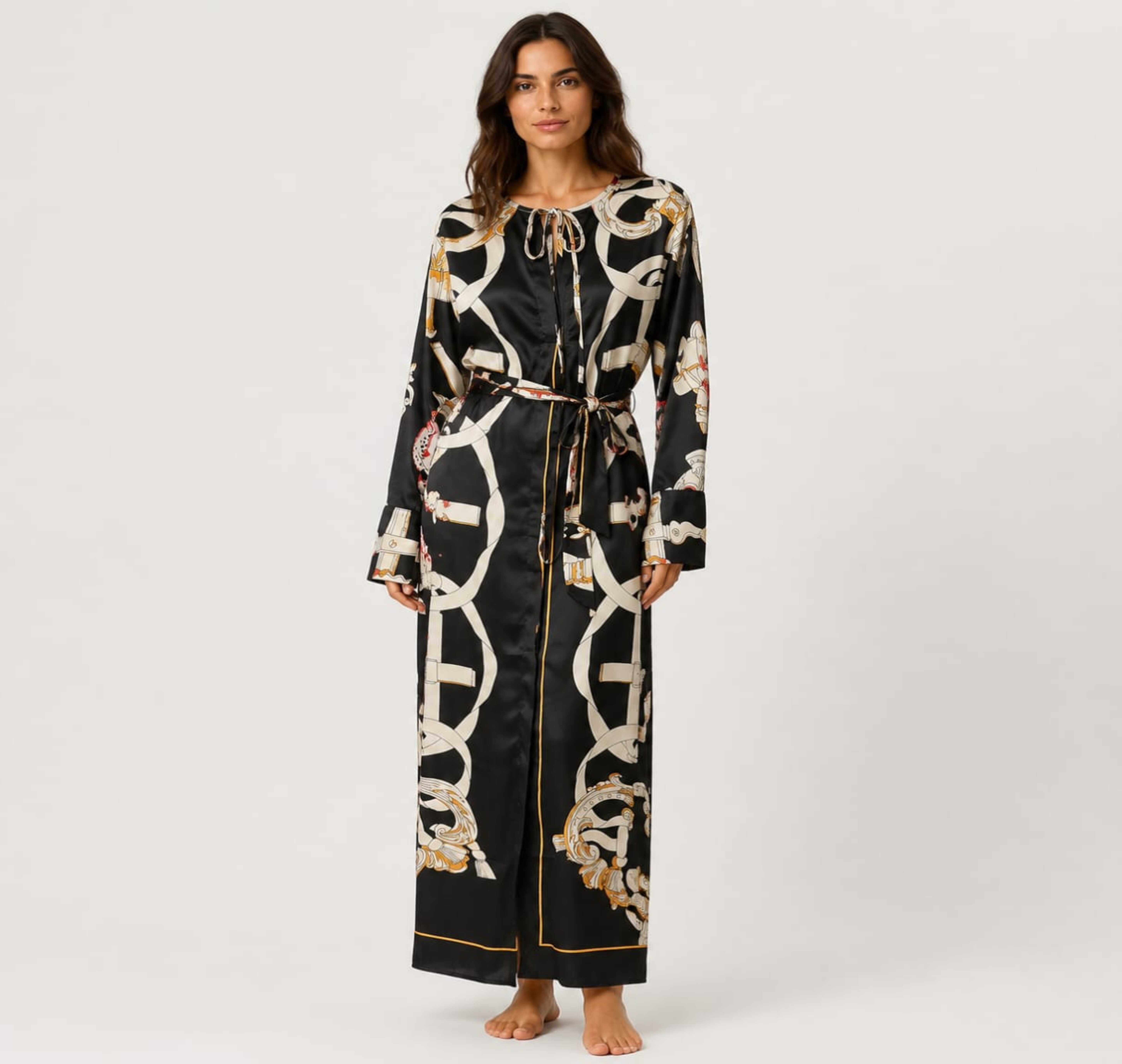 Hermes-Dress Multy Color