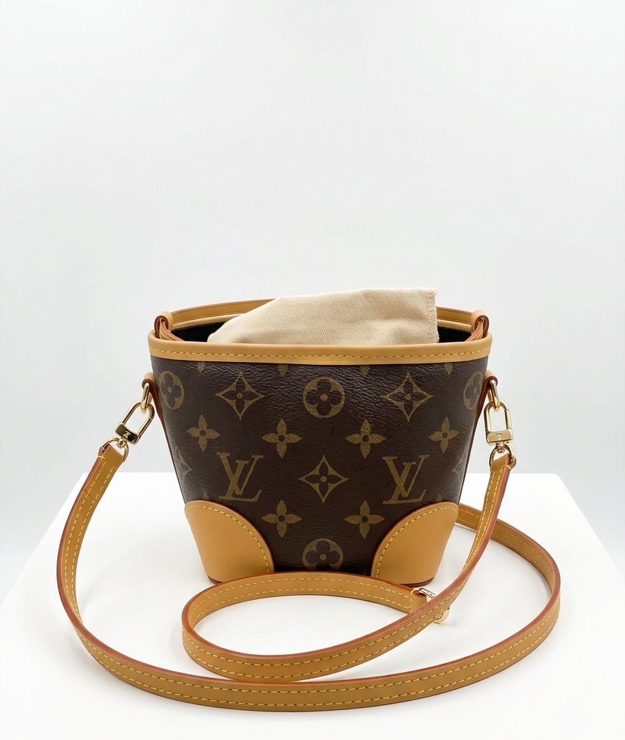 Bag LV brown full cover mini