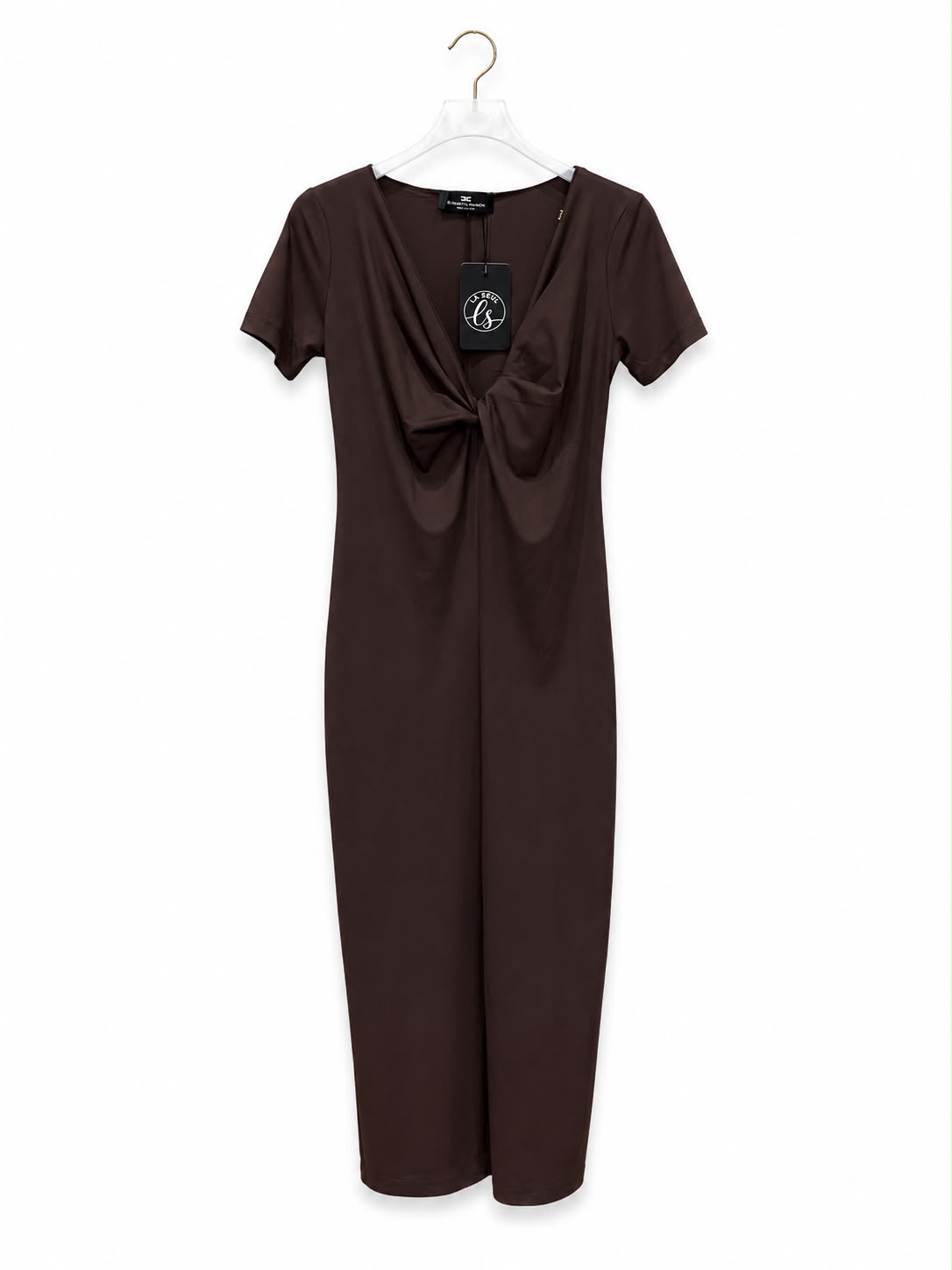 Dress brown short sleeve