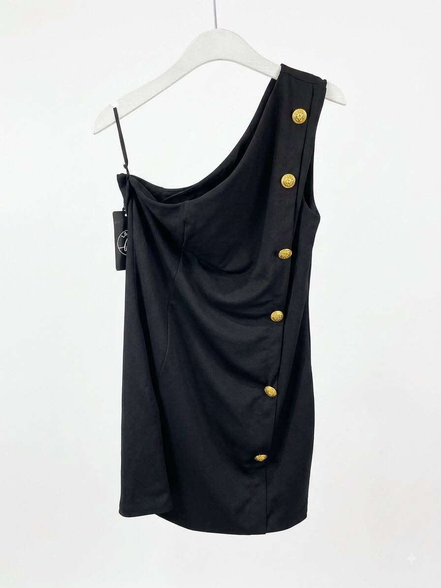 Dress shoulder balmain black