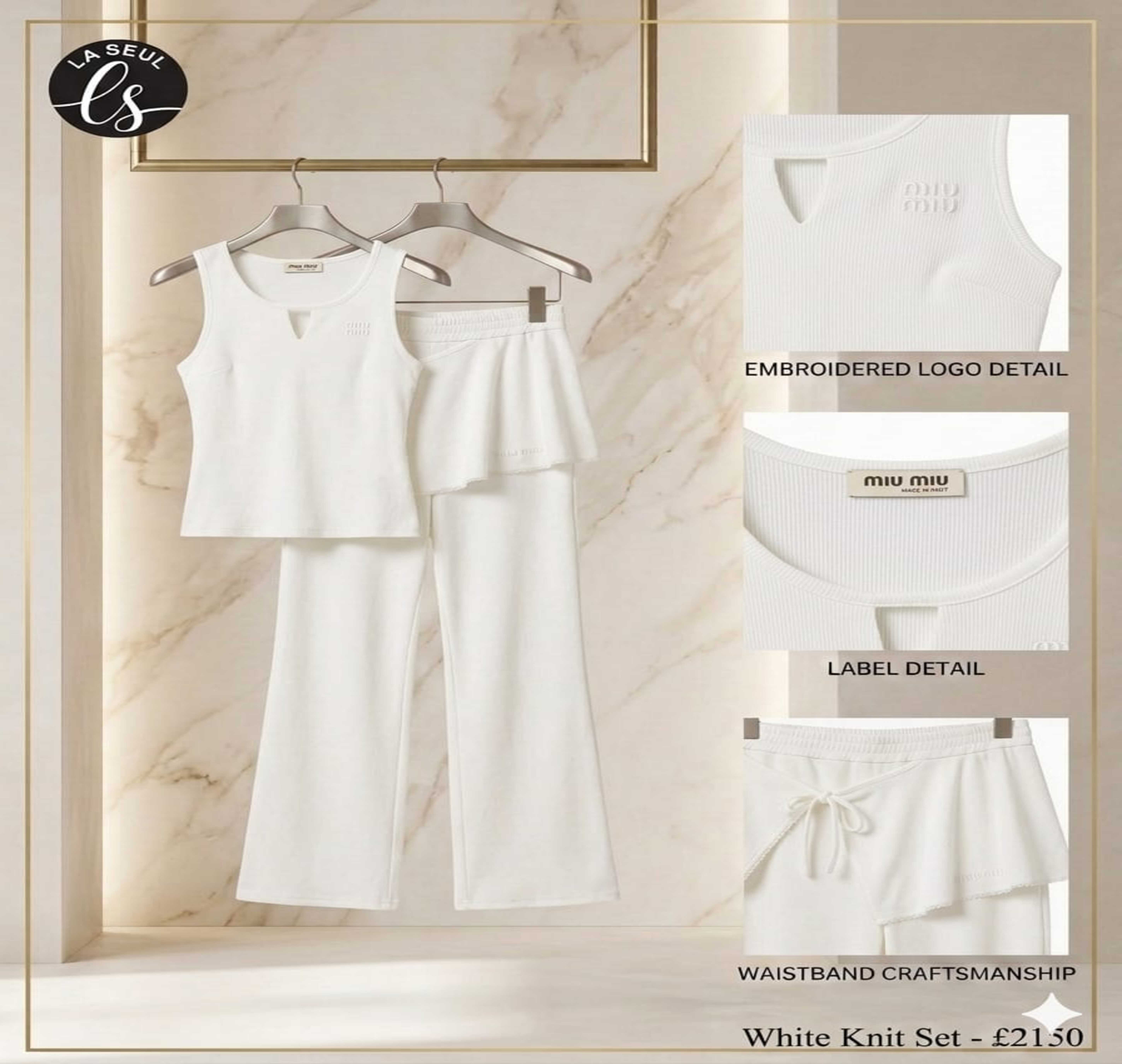 SIT MIU MIU WHITE