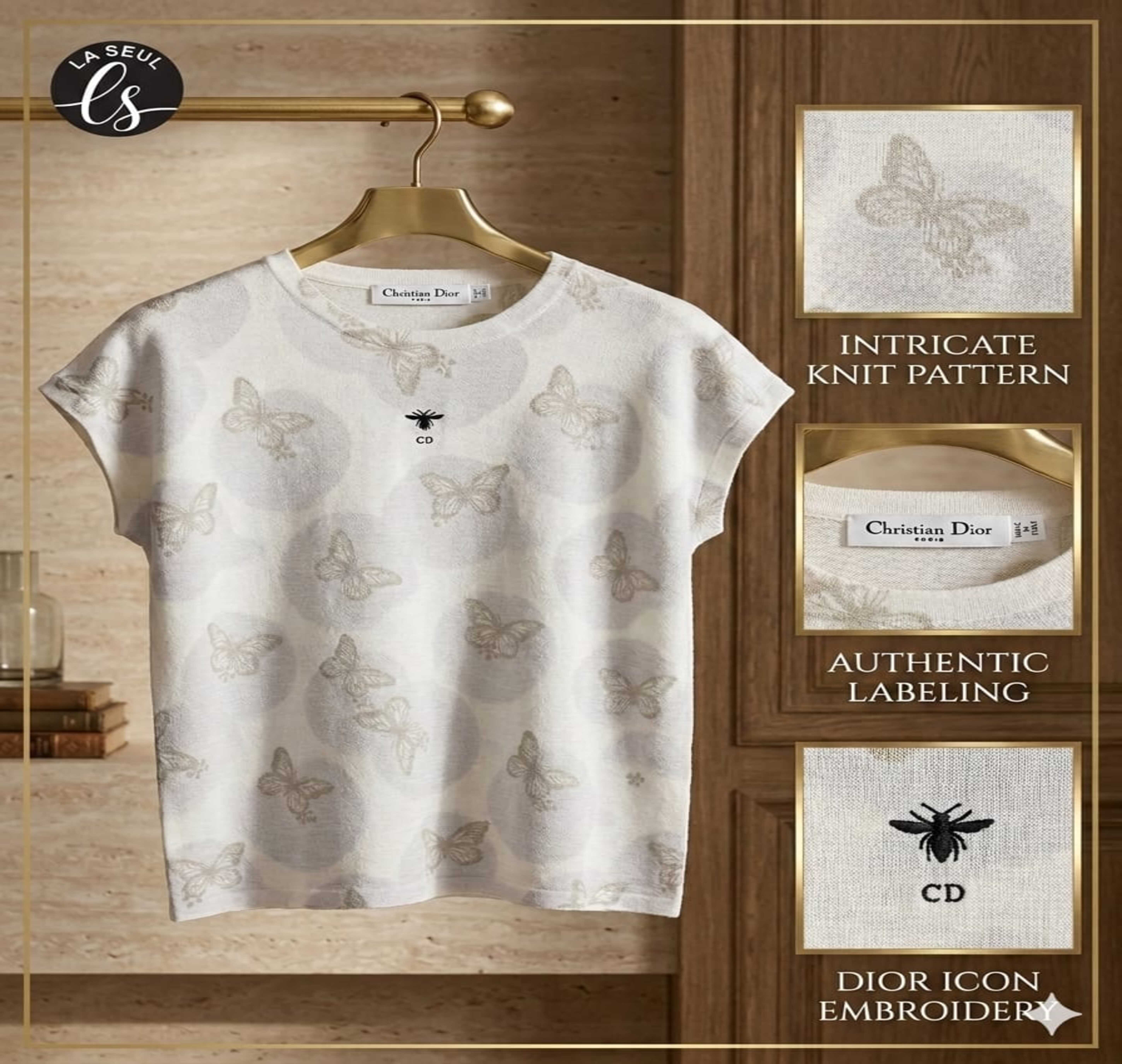 Teshirt Dior butterfly