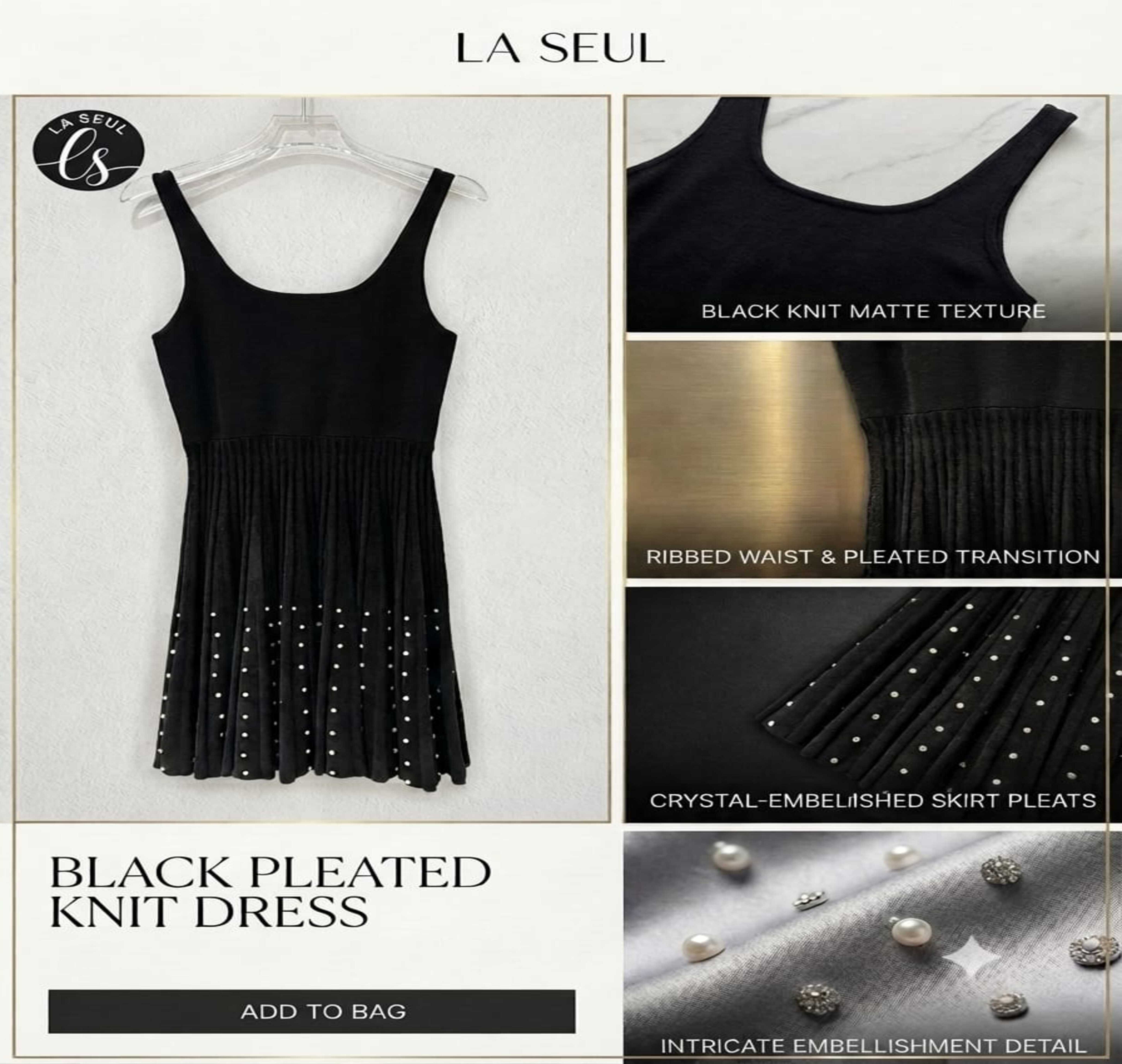mini dress sandro black