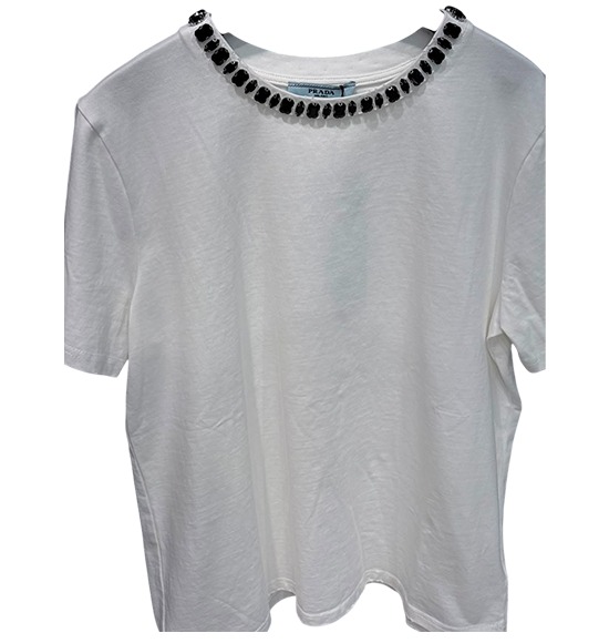T.Shirt prada white - Image 3