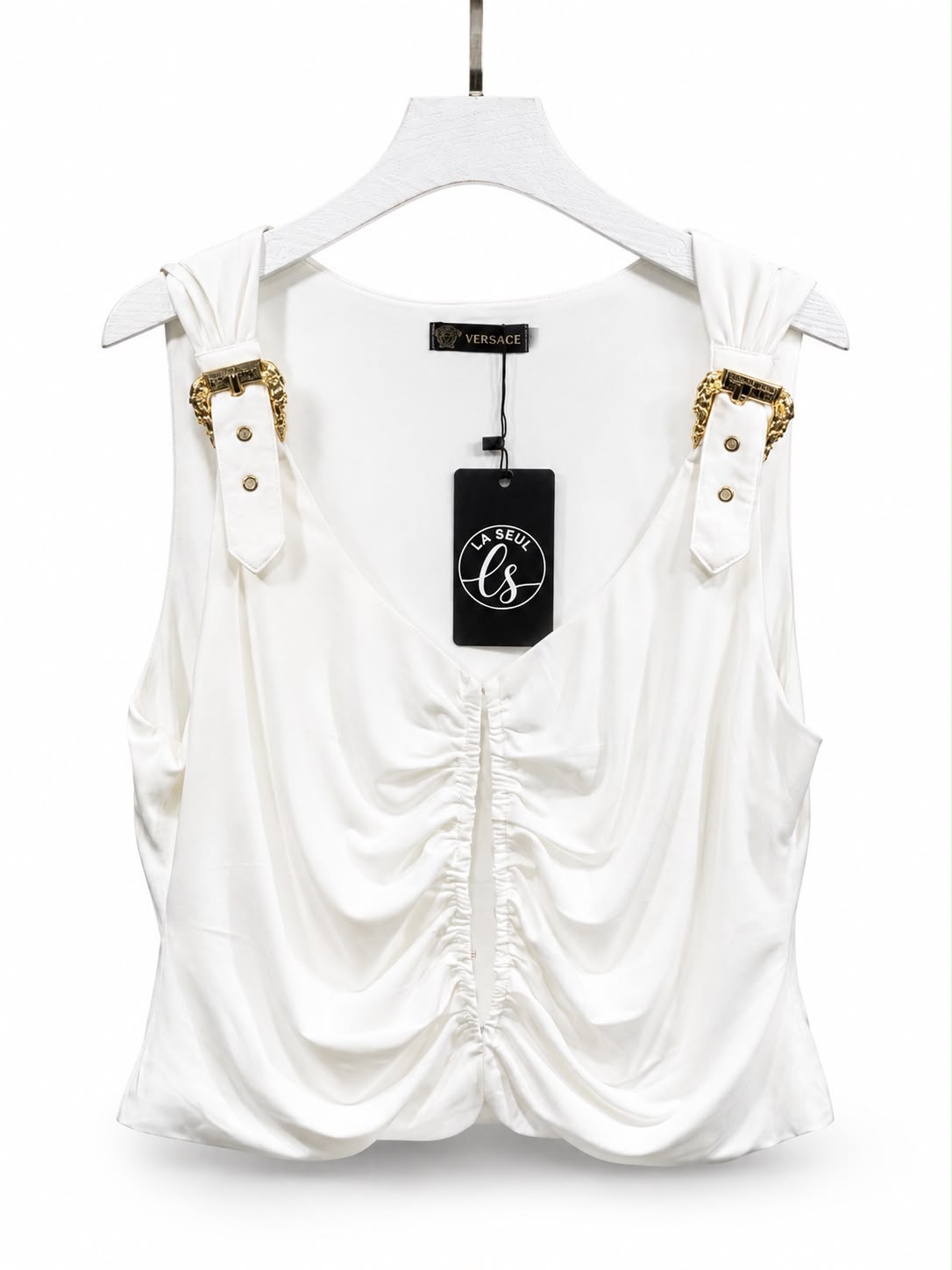 Set black white buckle top - Image 7