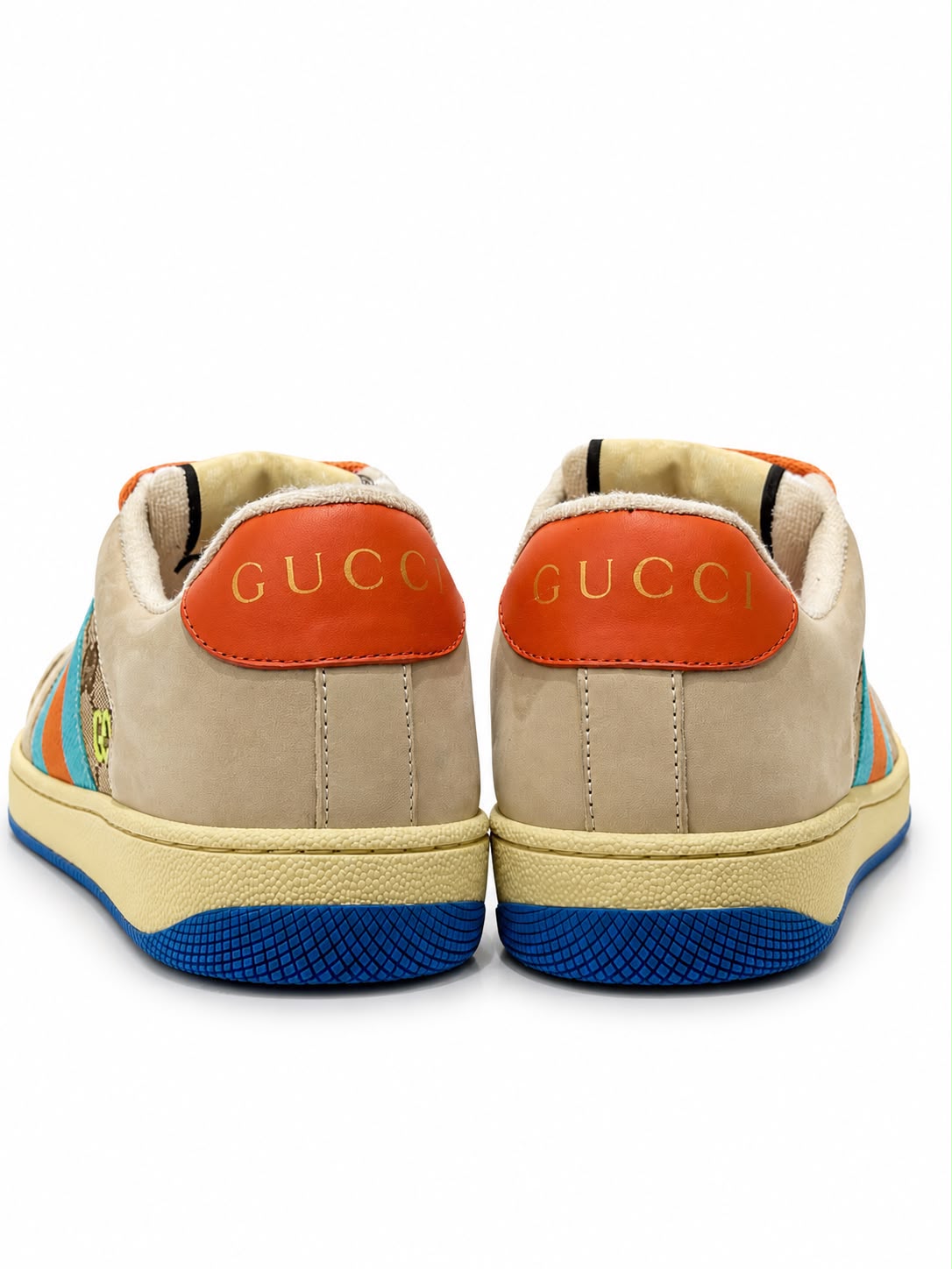 Shoes multi lace beige / orange - Image 2