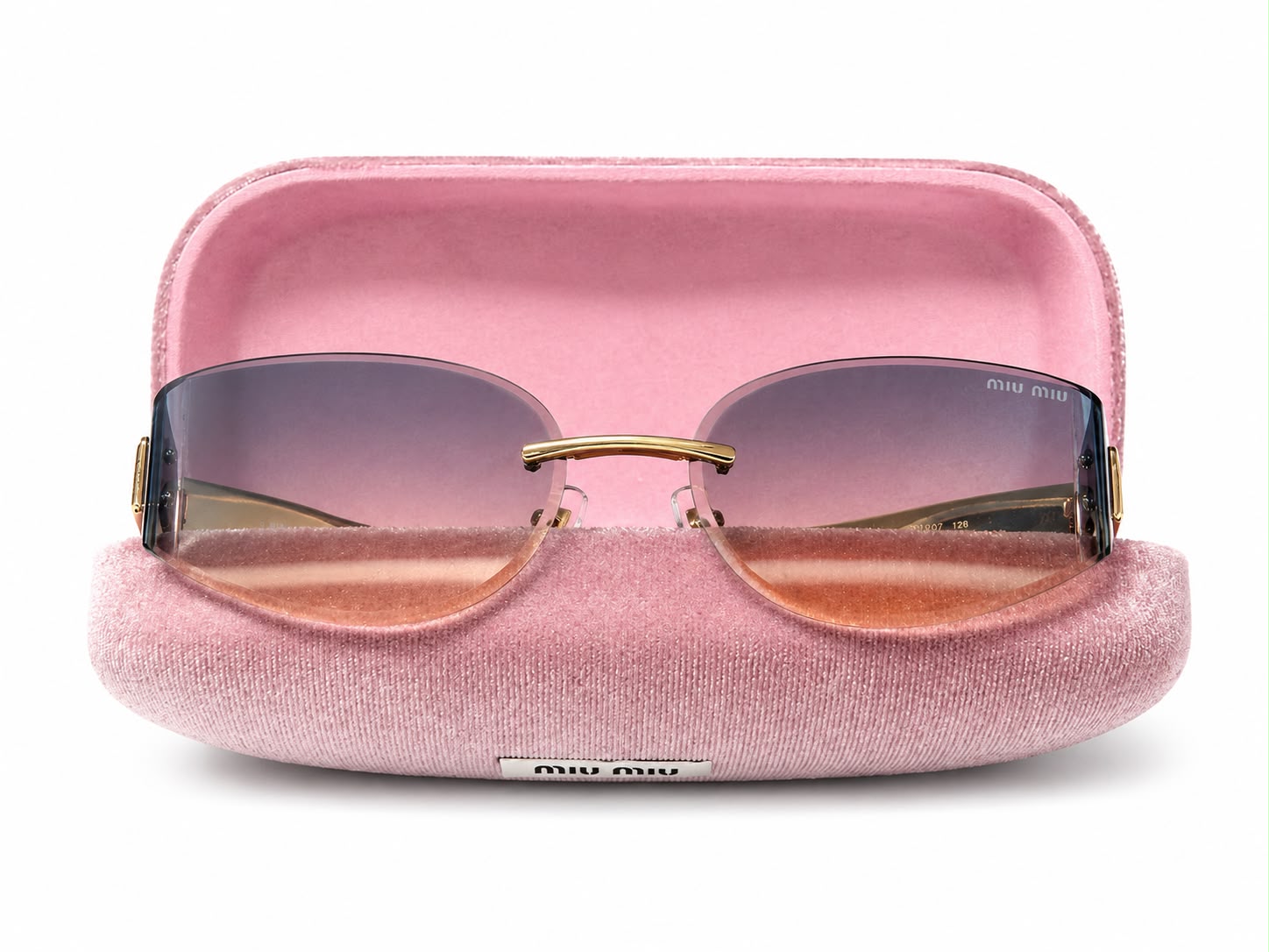 Sunglass Gold metal & black - Image 2