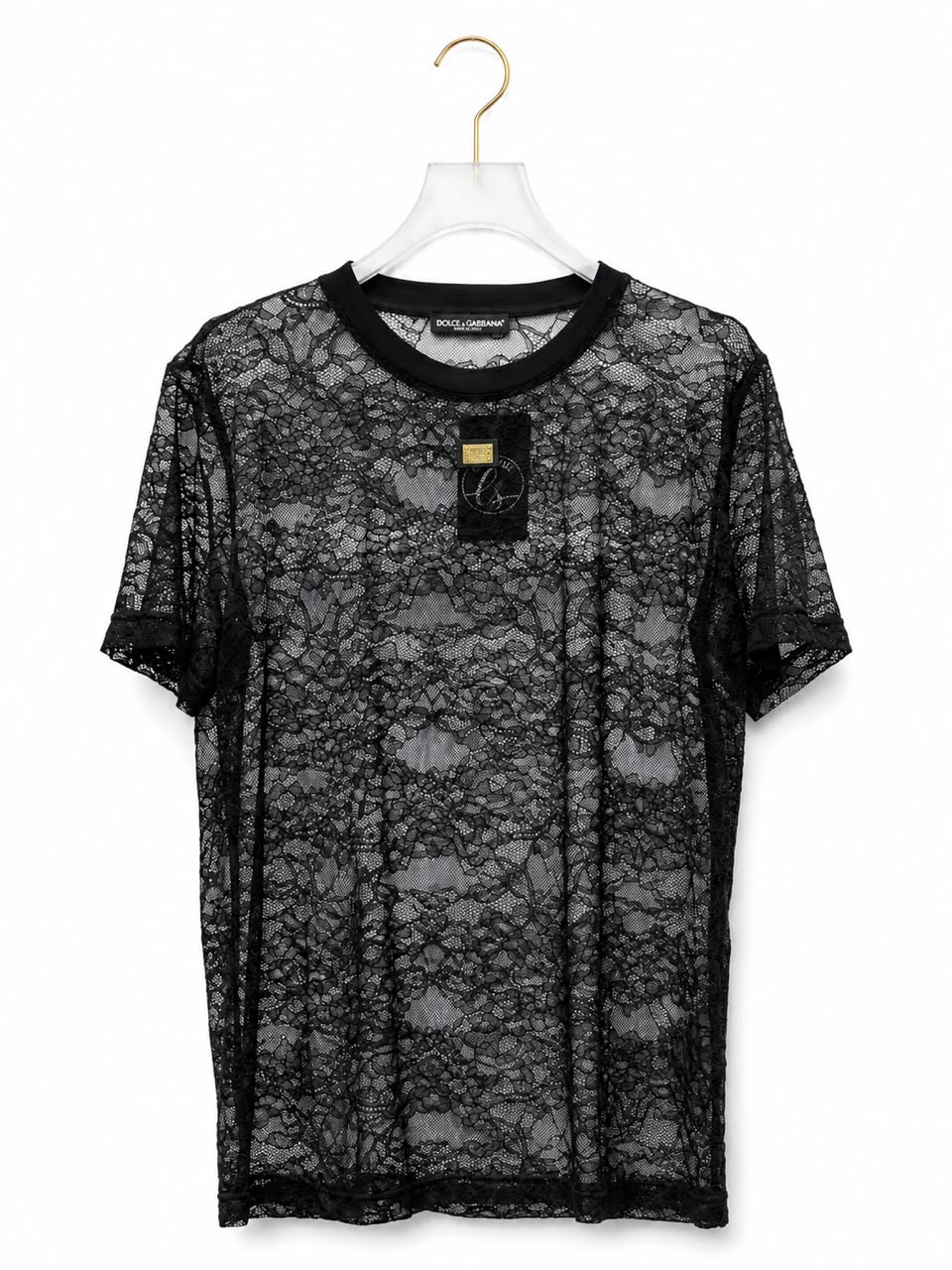 T.shirt black taransparent  DOLCE& GABBANA - Image 2