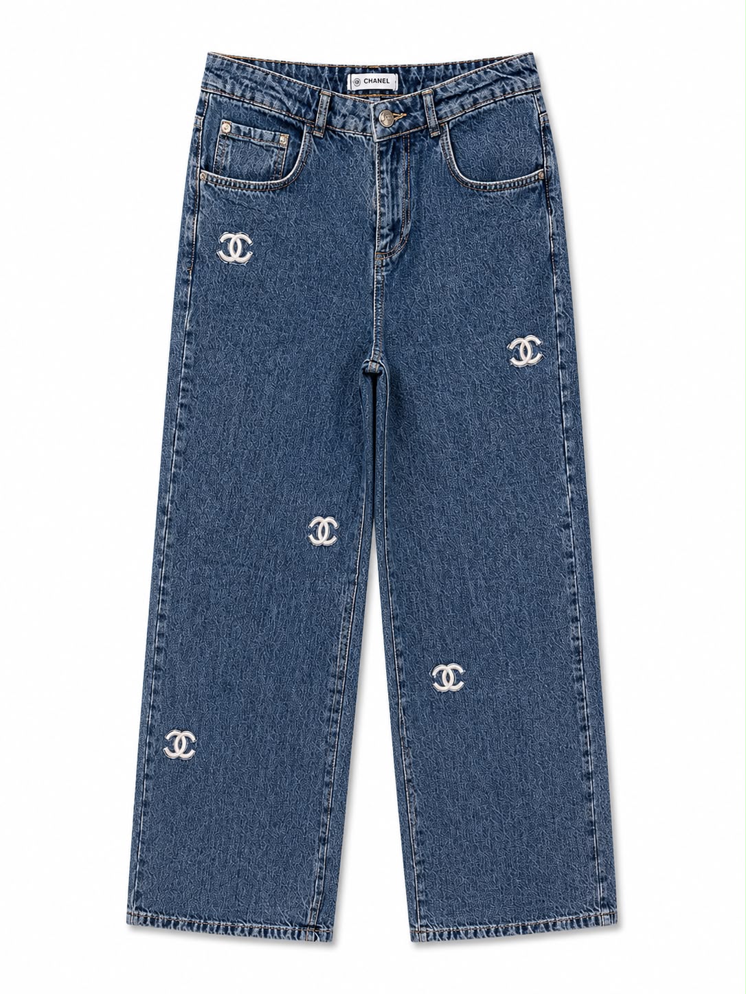 Jeans logo Chanel - Image 1