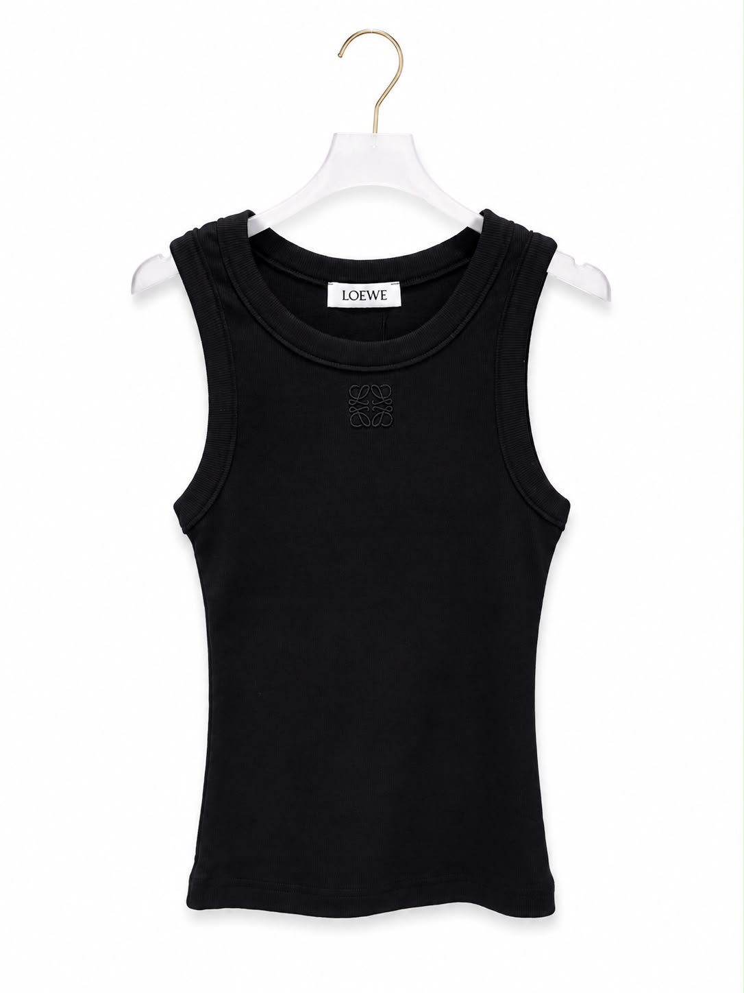 Tank top Loewe black front logo - Image 2