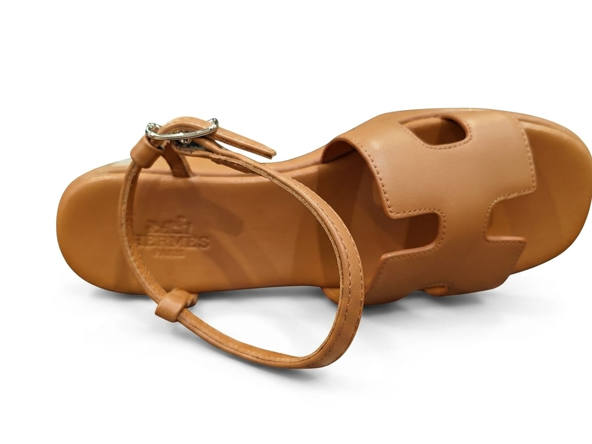 Heels Hermes camel - Image 3