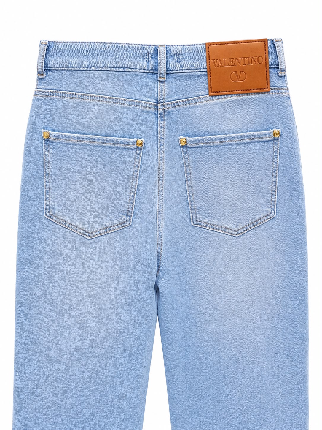 jeans light wash v gold pocket VALENTINO - Image 1