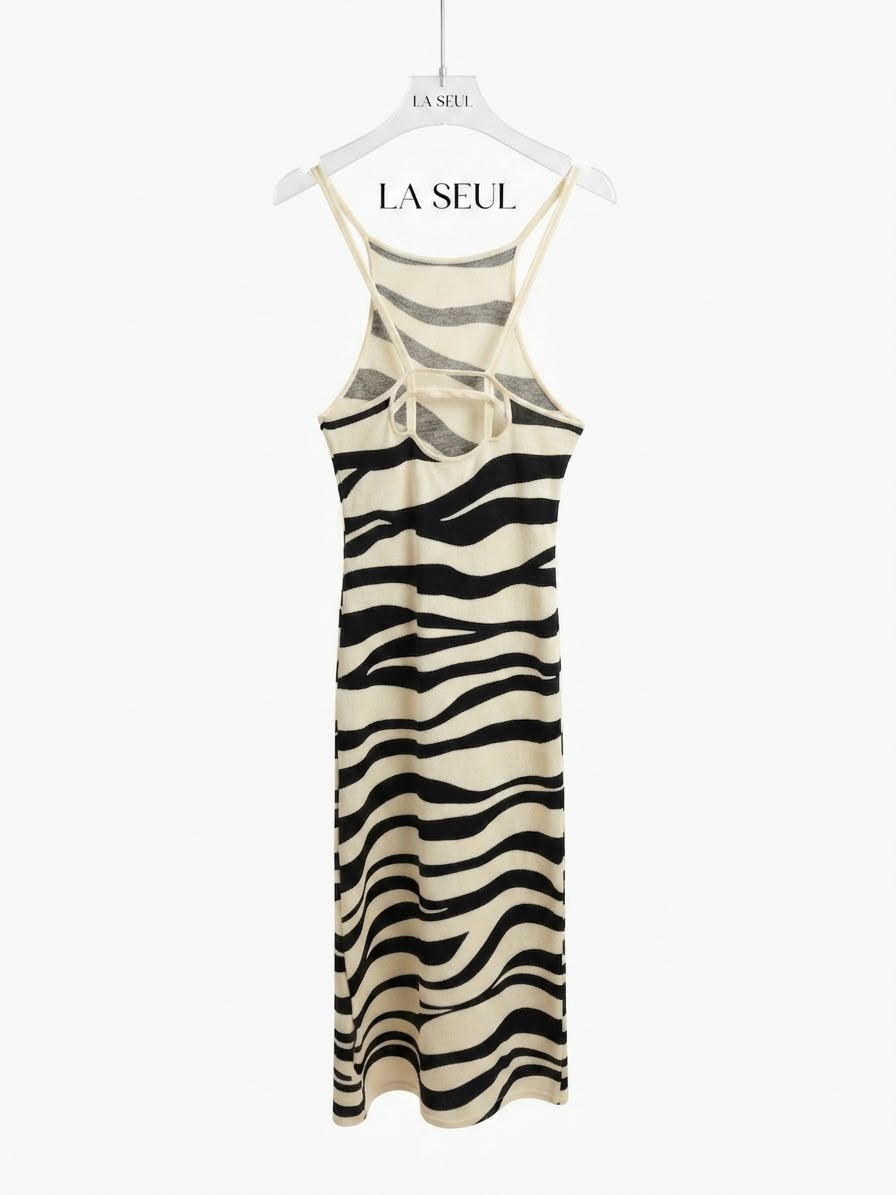 long dress zebra print - Image 2