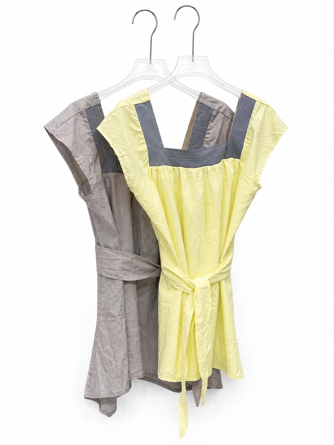 Top beige grey neck - Image 2
