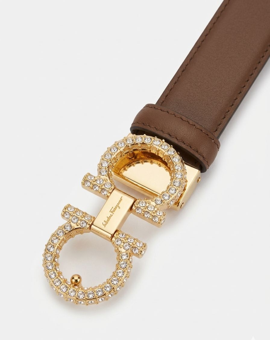 Belt ferragamo camel - Image 3