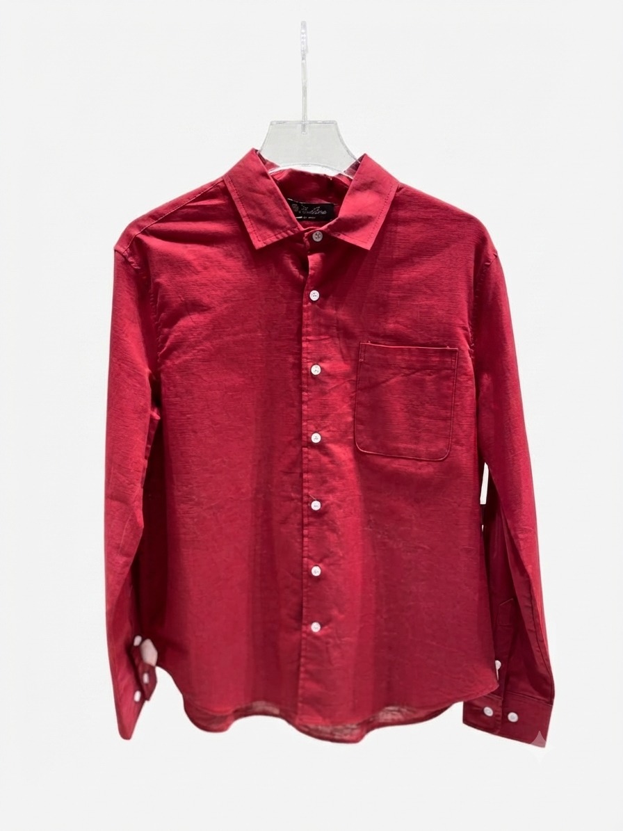 Suit Loro Piana Burgundy Basic - Image 3