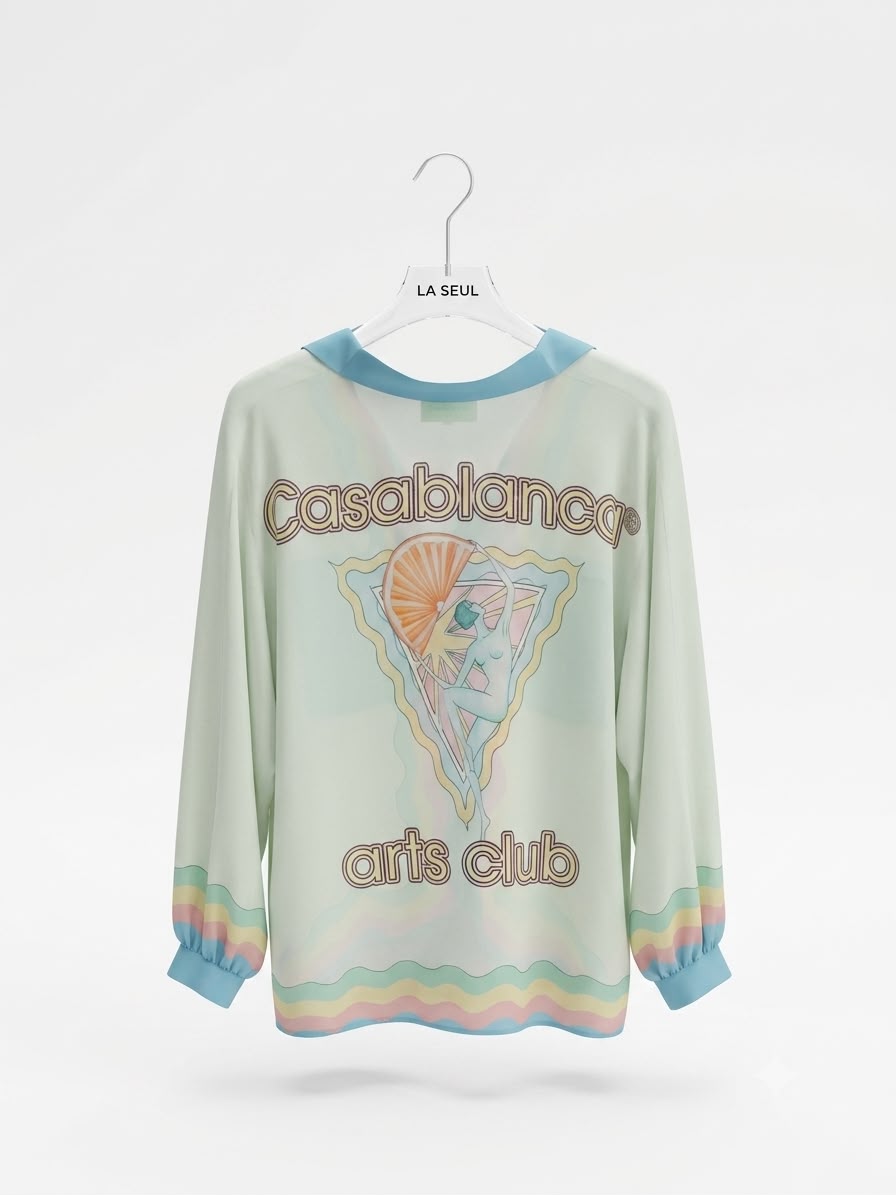 blouse casablanes  mint - Image 2