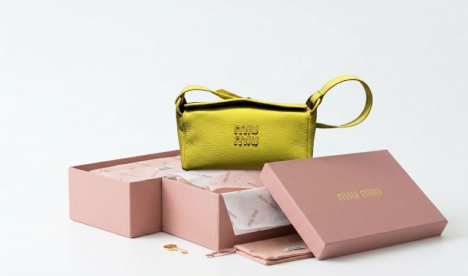 bag miu miu mini yellow - Image 1