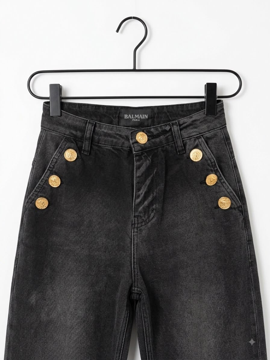 jeans Pant balmain grey - Image 2
