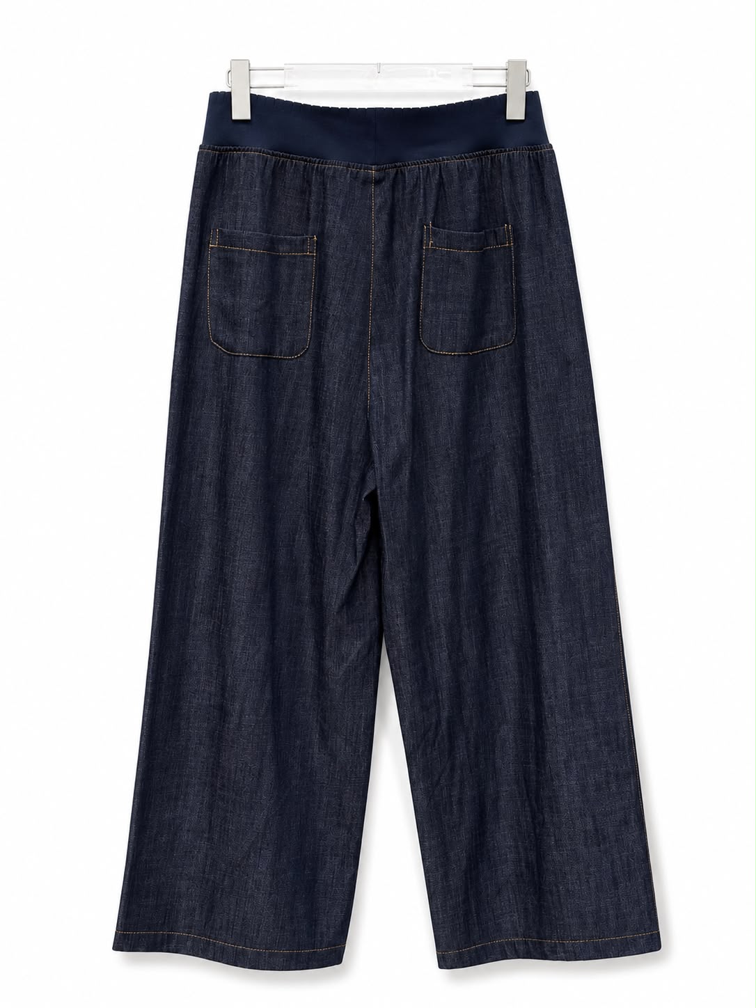pant dark blue waist band celine - Image 3