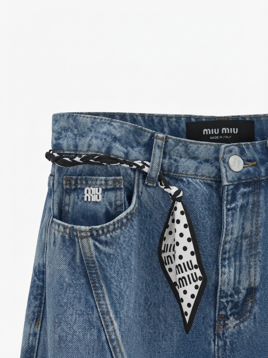 jeans miu miu cuting - Image 4