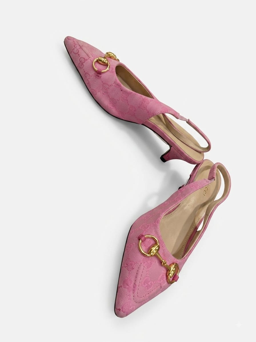 Heels Gucci pink - Image 2