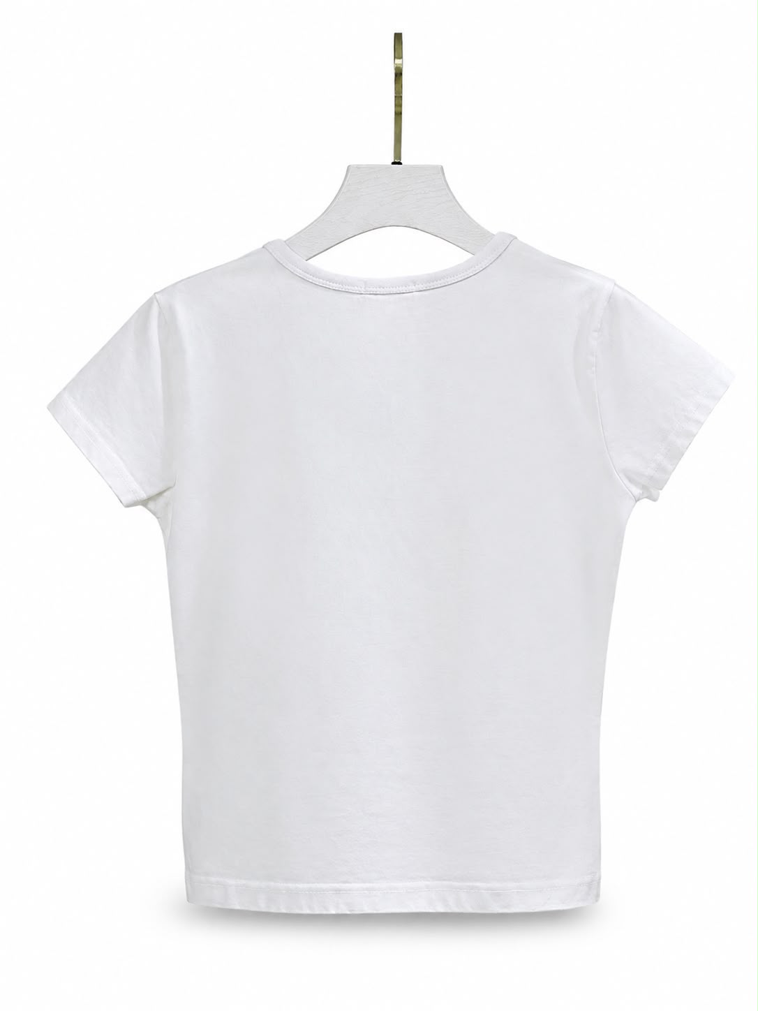 T-shirt crop white - Image 3