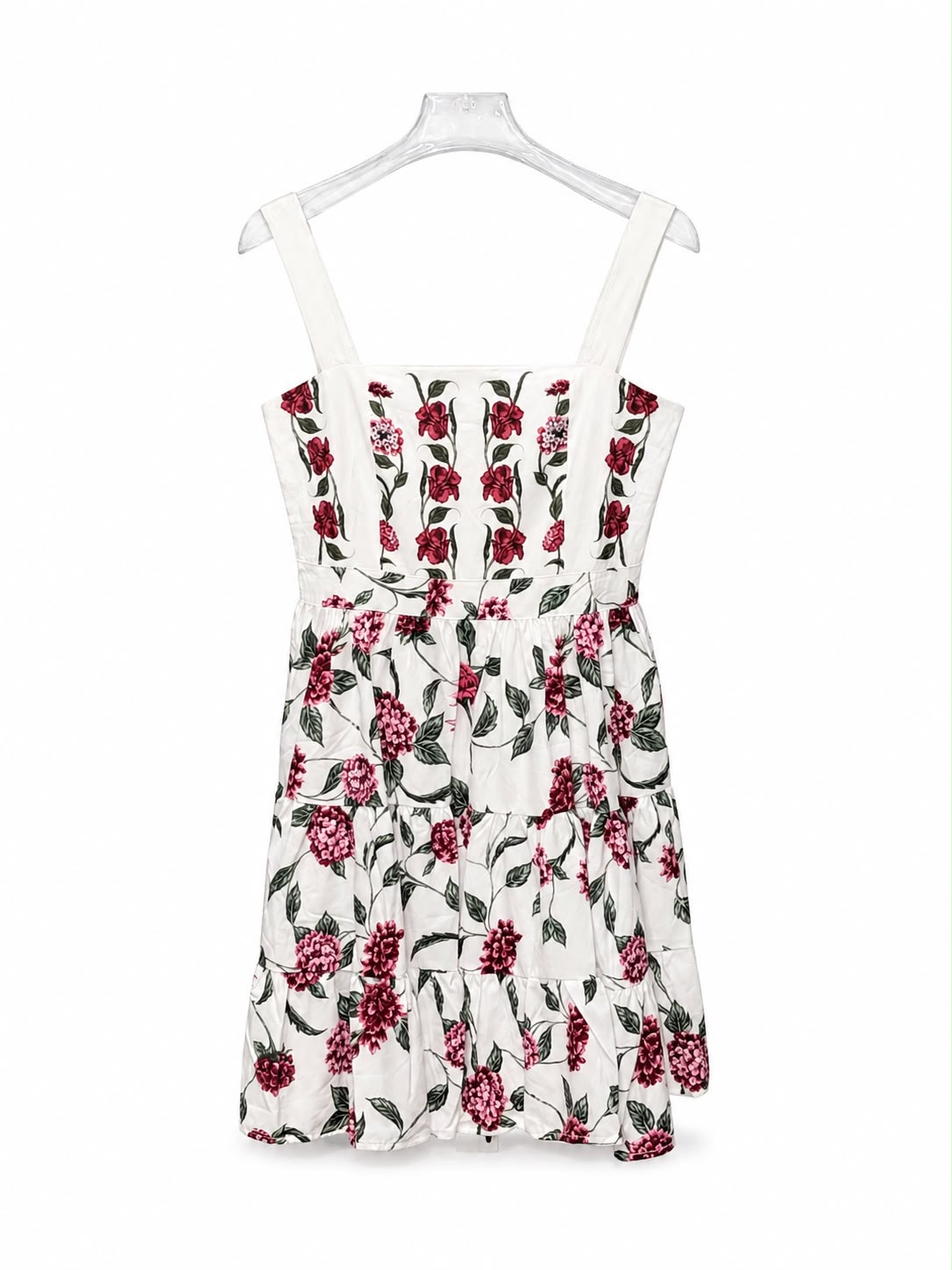sundress floral white &red Zimmermnn - Image 1