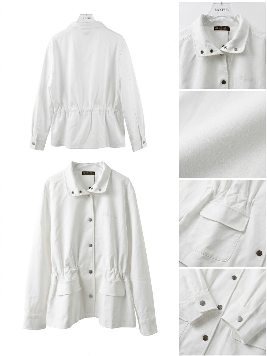 Loro Piana jacket White - Image 4