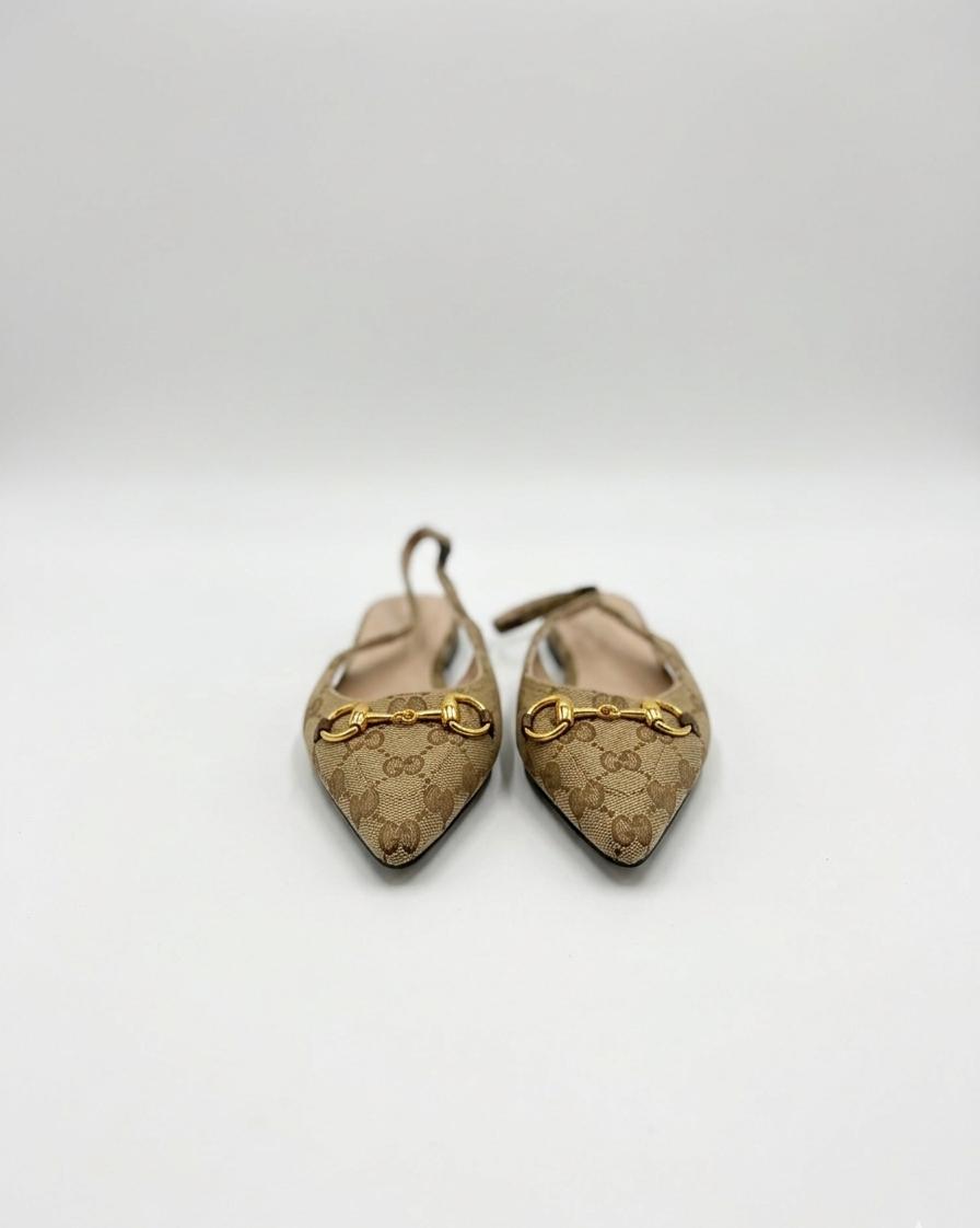 Heels Gucci biege full cover - Image 2