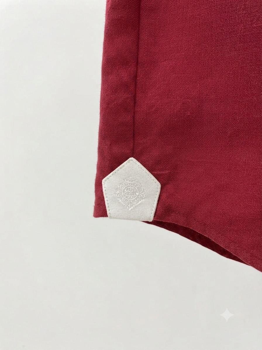 Suit Loro Piana Burgundy Basic - Image 4