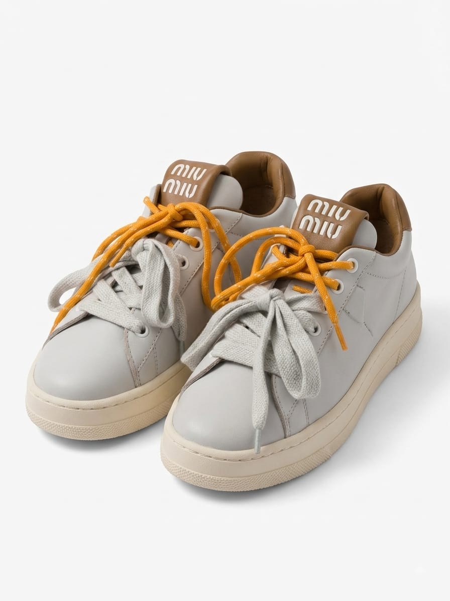 Shoes miumiu grey - Image 2