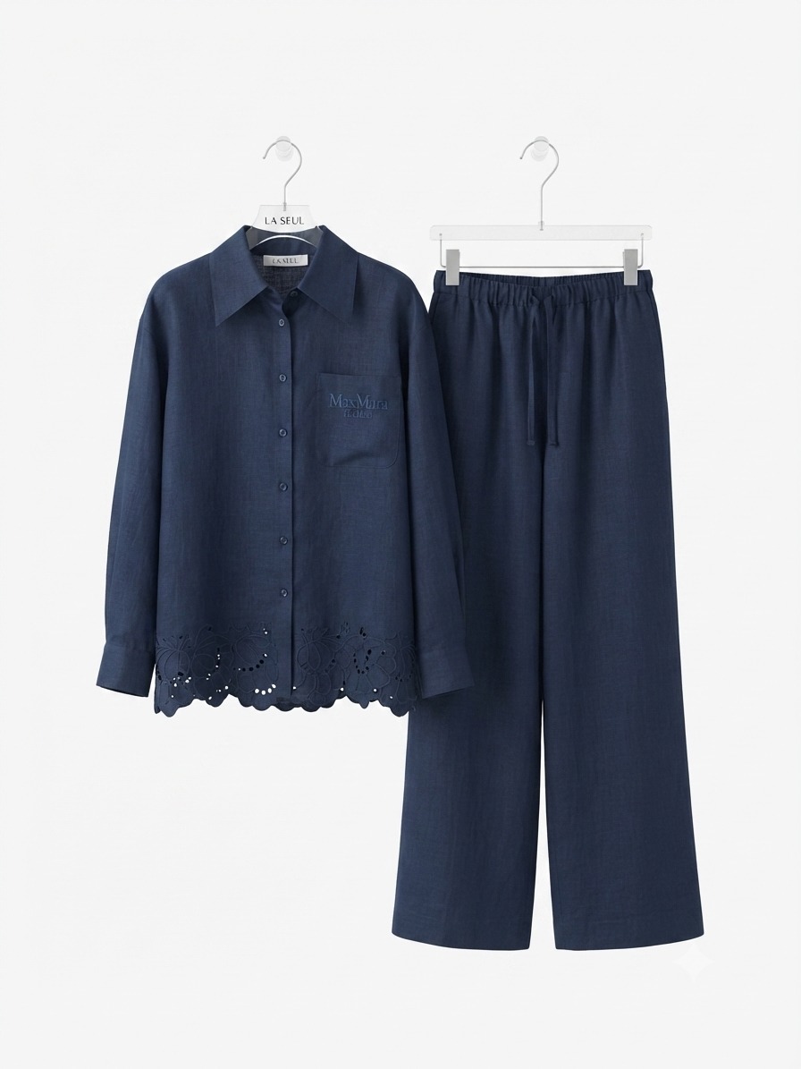 Max Mara Set Navy - Image 5