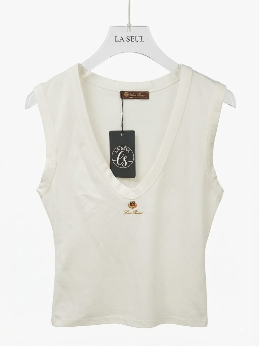 Top white Loro piana - Image 2