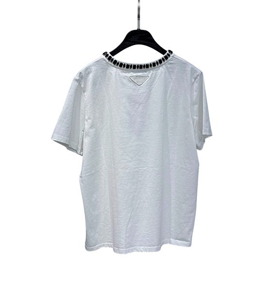 T.Shirt prada white - Image 4