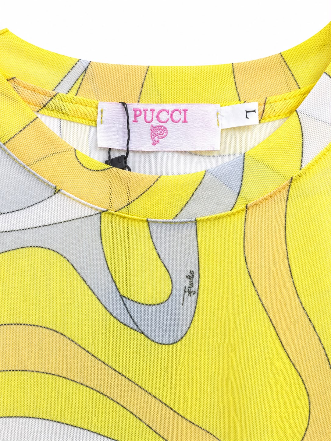 Body suit yellow printted - Image 2