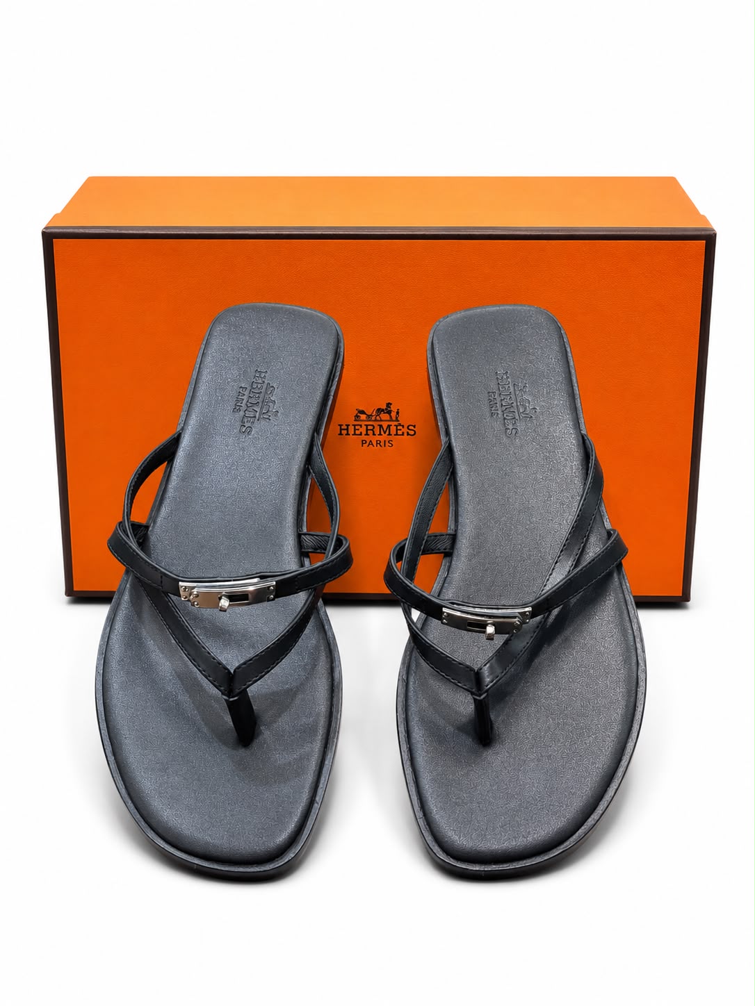 Slipper Hermes black - Image 5