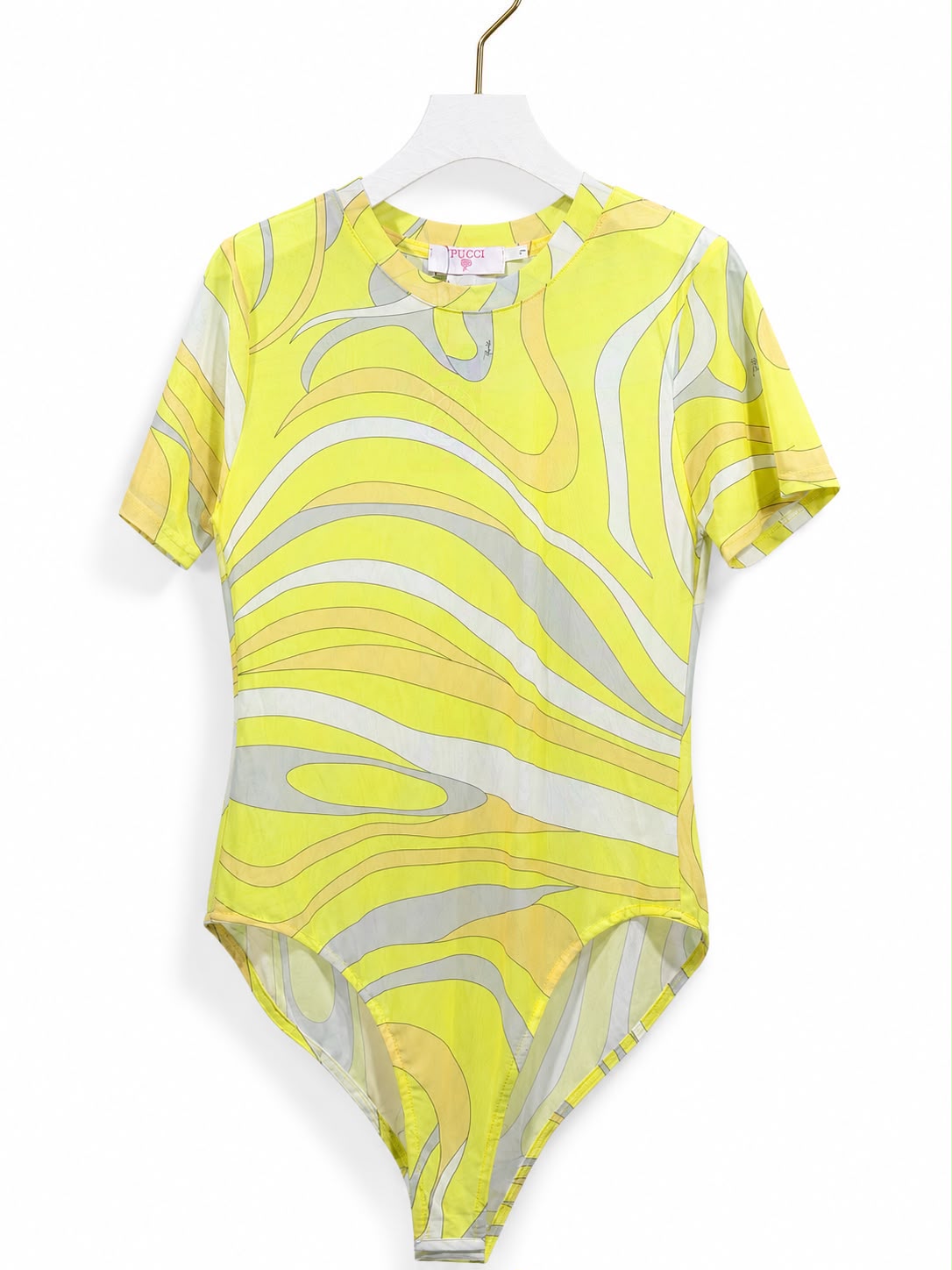 Body suit yellow printted - Image 4