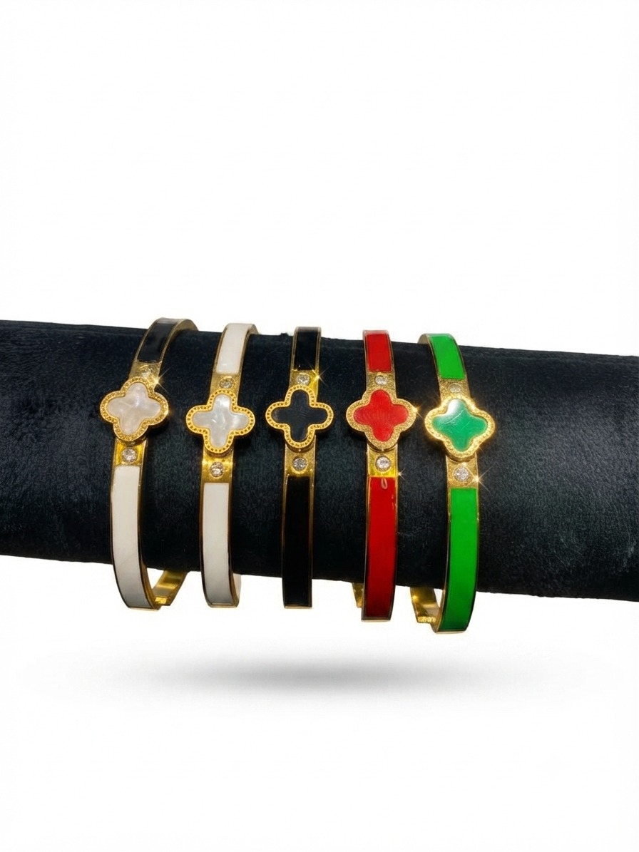 bracelet  metal van cleef - Image 1