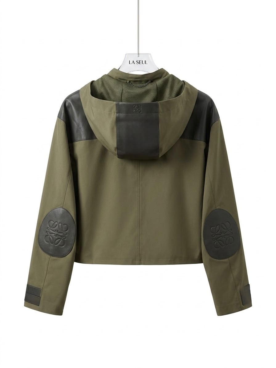 Loewe jacket Olive green - Image 3