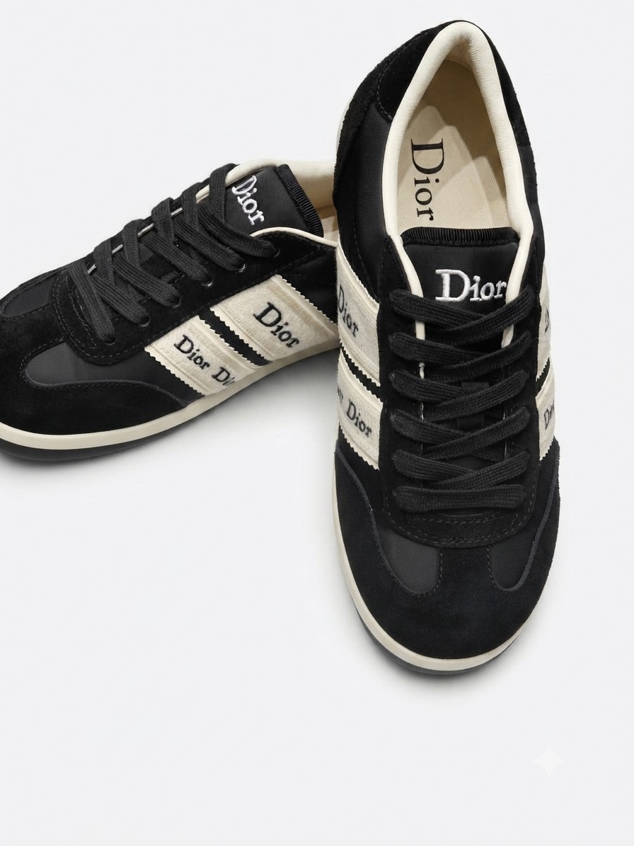 shoes dior black & white - Image 6