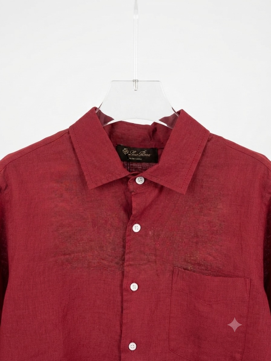 Suit Loro Piana Burgundy Basic - Image 1