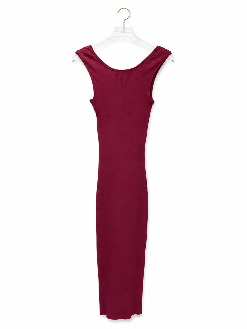Dress in burgundy miu miu - Image 3