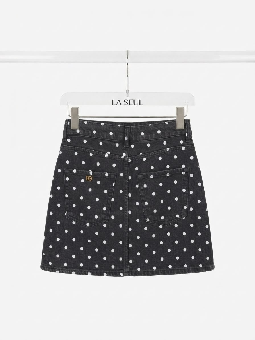 D&G Skirt gray Dot - Image 2