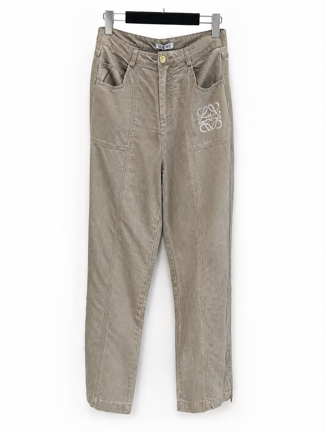 Gabardine loewe beige - Image 3